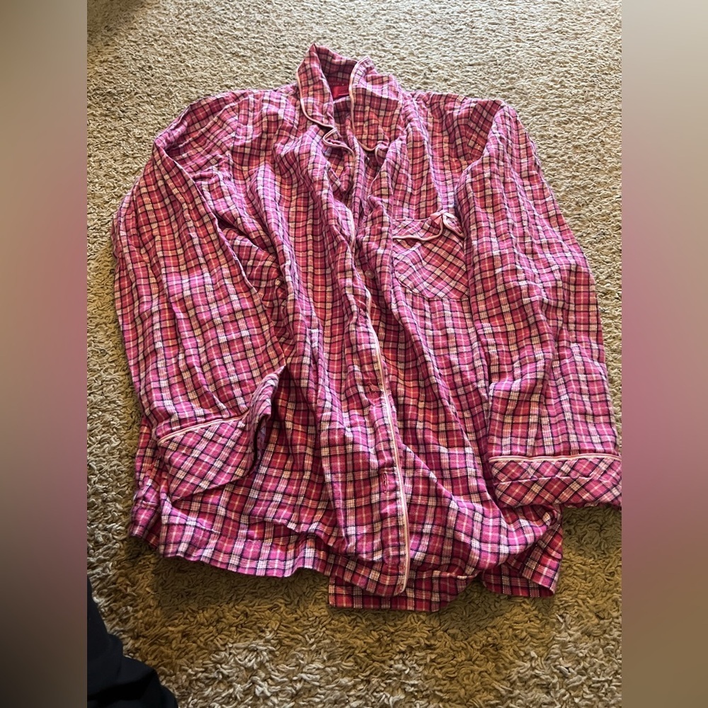 Lot of 2 Victoria’s Secret pajama tops